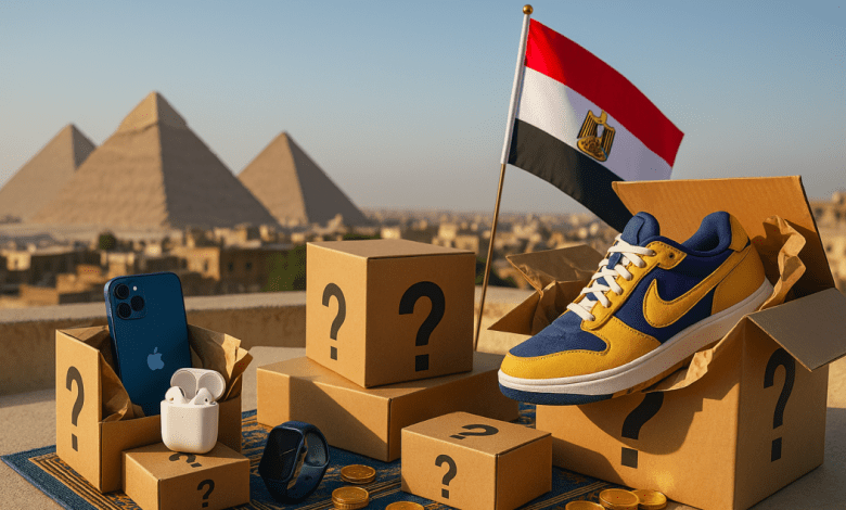 شراء صندوق عشوائي من مصر 17 77 Detafour